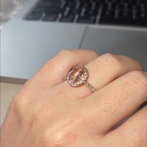 COPY - Morganite Diamond Ring
